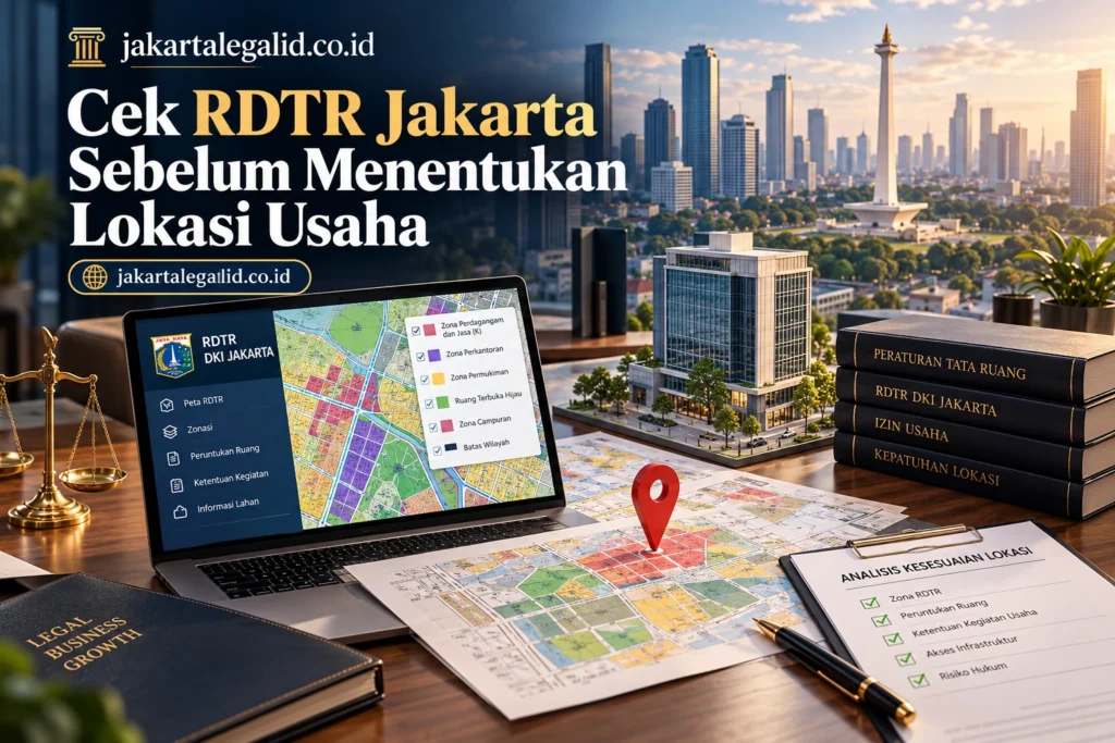 Cek RDTR Jakarta Sebelum Menentukan Lokasi Usaha