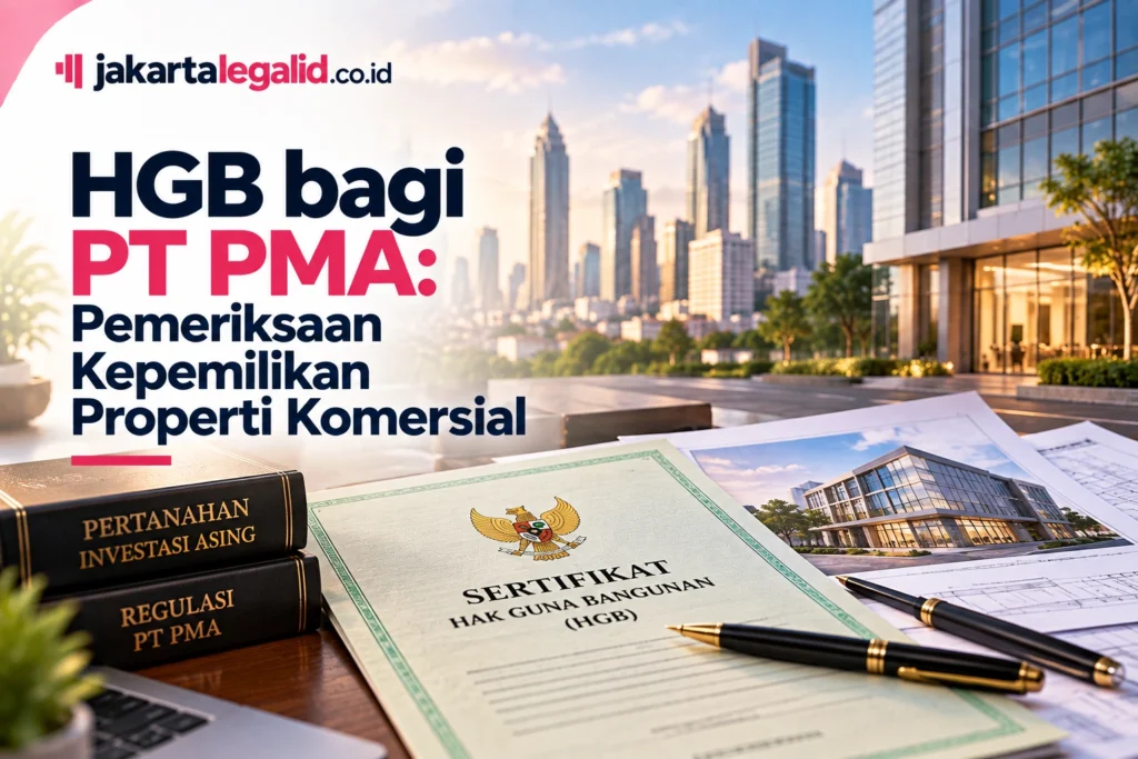 HGB bagi PT PMA: Pemeriksaan Kepemilikan Properti Komersial