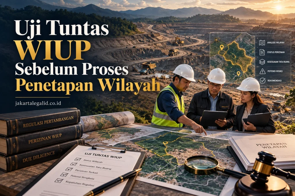 Uji Tuntas WIUP Sebelum Mengikuti Proses Penetapan Wilayah