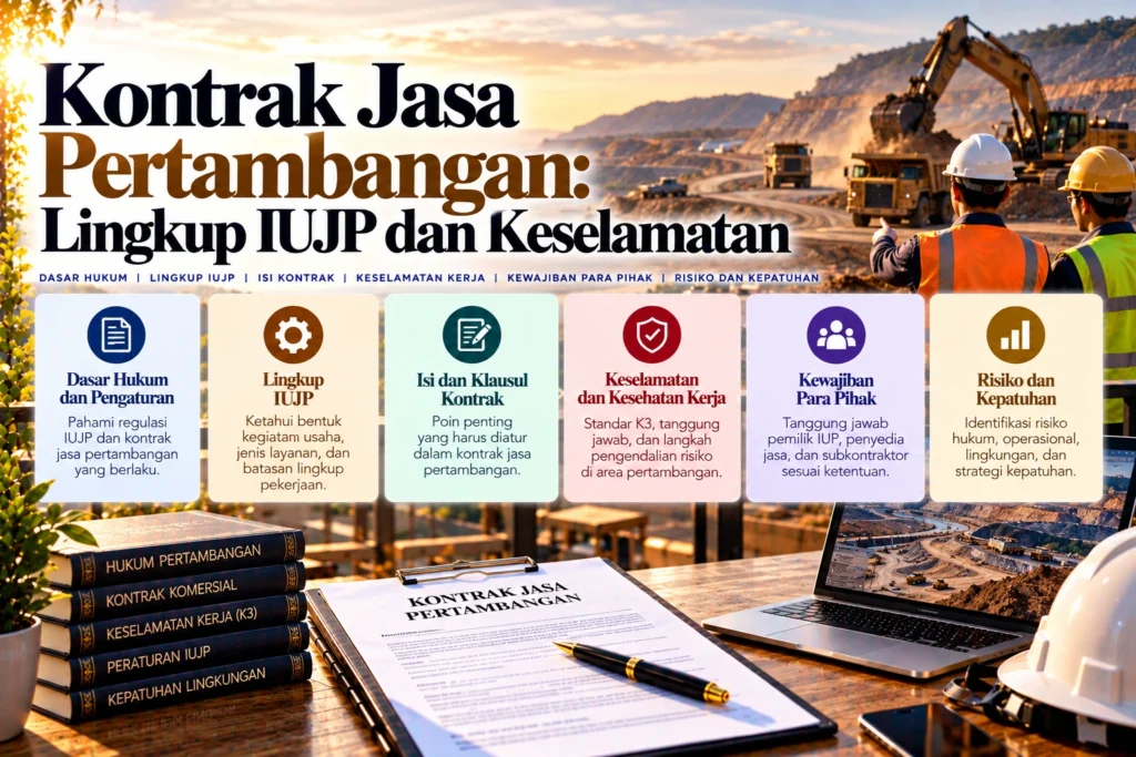 Kontrak Jasa Pertambangan: Lingkup IUJP dan Keselamatan